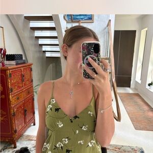 Brixton Olive Floral Camisole